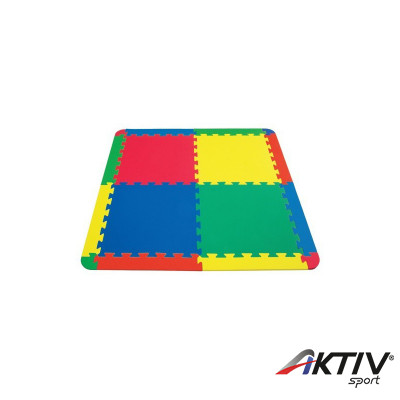 Puzzle szőnyeg Amaya 46x46x1 cm zöld