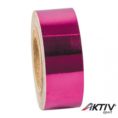 Dekorációs szalag tornakarikára Amaya 14 m tükröződő fukszia