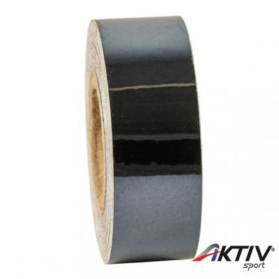 Dekorációs szalag tornakarikára Amaya 14 m tükröződő fekete