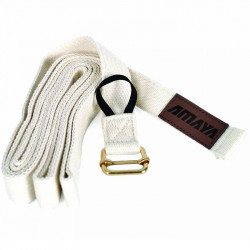 Jóga heveder Amaya fehér 244x2,5 cm Fitness Amaya