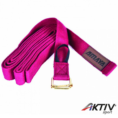 Jóga heveder Amaya piros 244x2,5 cm