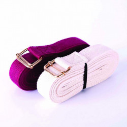 Jóga heveder Amaya piros 244x2,5 cm