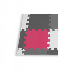 Puzzle szőnyeg Amaya 50x50x2 cm piros Játék Amaya