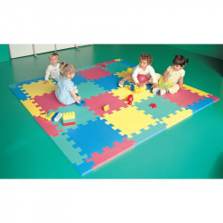 Puzzle szőnyeg Amaya 50x50x2 cm zöld