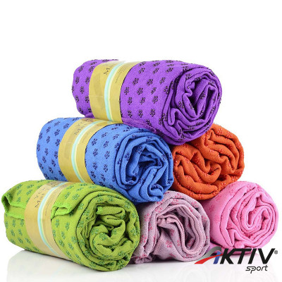 Jóga törölköző Amaya 183x63 cm lila