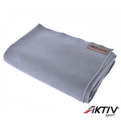 Jóga törölköző Amaya 200x150 cm szürke