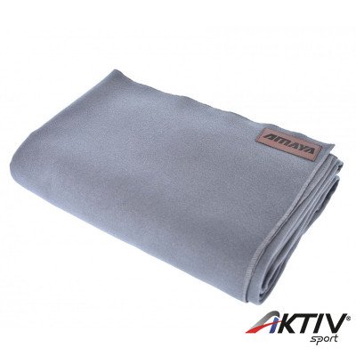 Jóga törölköző Amaya 200x150 cm szürke