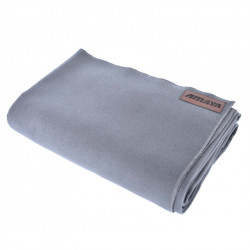 Jóga törölköző Amaya 200x150 cm szürke Fitness Amaya