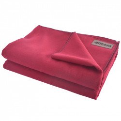 Jóga törölköző Amaya 200x150 cm piros Fitness Amaya