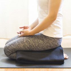 Jóga törölköző Amaya 200x150 cm sötét zöld