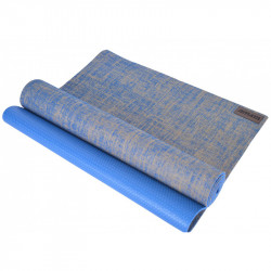 Jóga szőnyeg Amaya juta 183x61x0,6 cm sötét kék