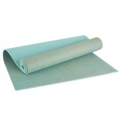 Jóga szőnyeg Amaya juta 183x61x0,6 cm türkiz Fitness Amaya
