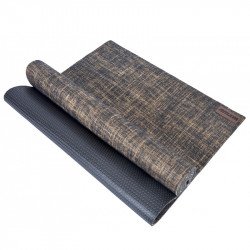 Jóga szőnyeg Amaya juta 183x61x0,6 cm barna Fitness Amaya