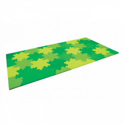 Puzzle szőnyeg Amaya 220x120x2 cm zöld Játék Amaya