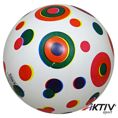 Gumilabda mintás 22 cm