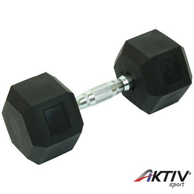 Súlyzó hatszögletű Salta 10 kg