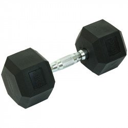 Súlyzó hatszögletű Salta 10 kg Fitness Salta