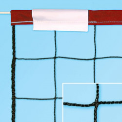 Röplabdaháló Mini Volley 5,5x1 m PE 33130005 olasz piros Sportszer Olasz Sportháló