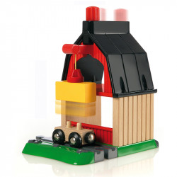 BRIO Farm vonat szett