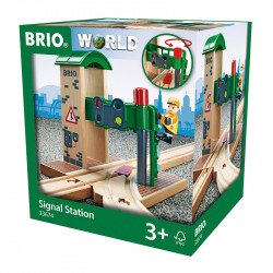 BRIO Jelző állomás Játék BRIO
