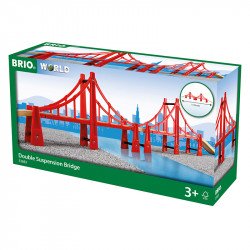 BRIO Kétpillérű híd Játék BRIO