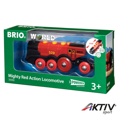 BRIO Nagy piros lokomotív