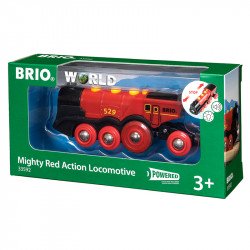 BRIO Nagy piros lokomotív Játék BRIO