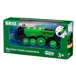 BRIO Nagy zöld lokomotív Játék BRIO