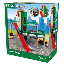 BRIO Parkoló garázs Játék BRIO