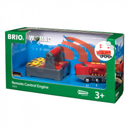 BRIO Távirányítású mozdony Játék BRIO