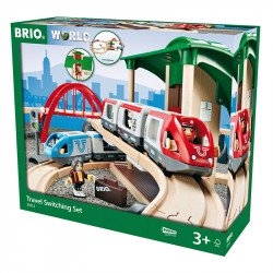 BRIO Vonat átszállás szett Játék BRIO