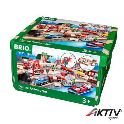 BRIO Vonatszett delux