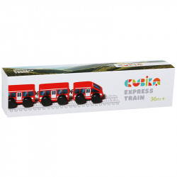 Cubika Fa express vonat Játék Cubika