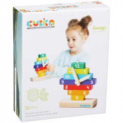 Cubika Fa óra építőjáték Játék Cubika