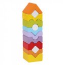 Cubika Fa toronyépítő 12 db-os