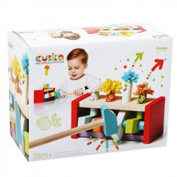 Cubika Kalapácsos játék ugráló bohócok Játék Cubika