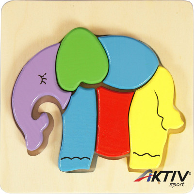 Elefánt fa 6 darabos puzzle