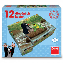 Fa mesekocka 12 db Kisvakond