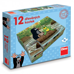Fa mesekocka 12 db Kisvakond