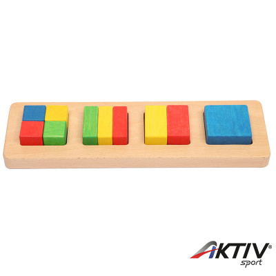 Négyzetek fajáték 10 darabos készlet