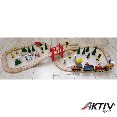 Fa vonat 70 darabos készlet