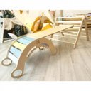 Montessori Pikler rámpa 2 az 1-ben