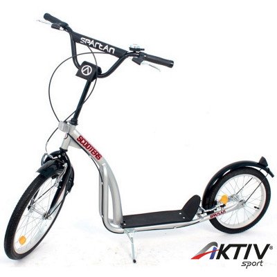 Összeszerelt roller 20-16-os felnőtt ezüst