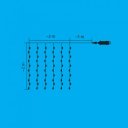 Fényfüggöny iSparkle RGB micro LED 2x2 m