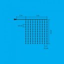 Fényfüggöny micro LED 3x2,4 m RGB