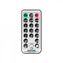 Fényfüzér micro LED 9 m színes, melegfehér