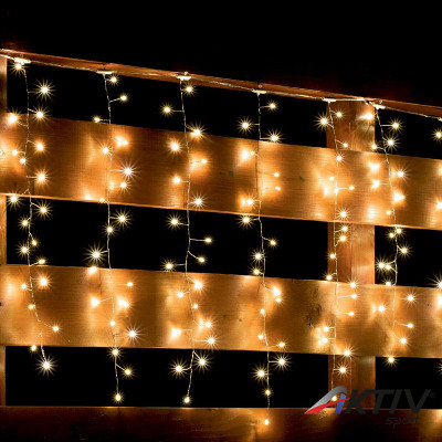 Fényfüzér micro LED 3 m melegfehér