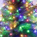 Fényfüzér LED 16 m színes