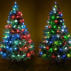 Fényfüzér micro LED 10 m RGB