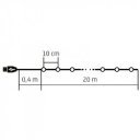 Fényfüzér micro LED SMART 20 m RGB